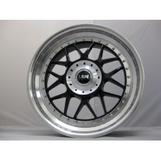 LRN BLITZ 18x8.0 18x9.0 5x120 BLACK POLISHED